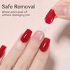 Picture of Born Pretty Peel Off Base Gel, Peelable Base Gel Coat for Gel Polish, Peelable Clear Foundation for Use with U V LED Nail Lamp, Nail Practice U V Nail Lamp Required Perfect for Beginners 15ML