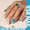 Picture of MelodySusie Thick Blue Gel Nail Polish,0.5fl oz Ocean Blue Nails Soak Off UV LED Light Baby Blue Gel Polish Christmas Gift for Women Nail Art Manicure Salon DIY Nail Design Decoration at Home-938