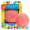 Picture of Poke Monster Bath Bomb for Kids with Surprise Toys Inside (Gift Box) - Large Bubble Bombs for Boys & Girls - Fruity Scent, Stain-Free, Skin-Safe, Made in USA by Two Sisters