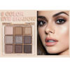 Picture of CAKAILA 9Colors Nude Eyeshadow Palette Makeup,Taupe Bronze Brown Matte Cream Eye Shadow,High Pigmented Natural Neutral Eyeshadow Palette Nude,Naturing-Looking Long Lasting Waterproof Blendable