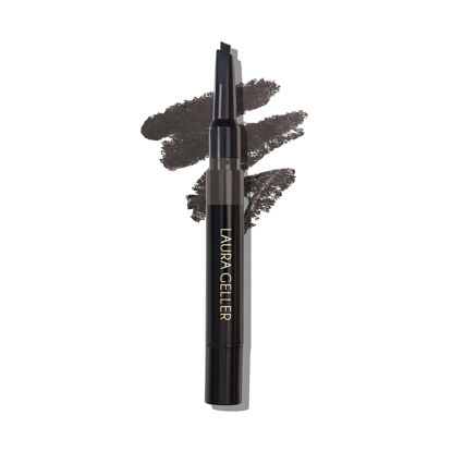 Picture of LAURA GELLER NEW YORK Sculpt-n-Stay Waterproof Brow Pencil & Gel- Soft Black