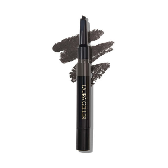 Picture of LAURA GELLER NEW YORK Sculpt-n-Stay Waterproof Brow Pencil & Gel- Soft Black