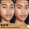 Picture of Kosas Revealer Concealer - Medium Coverage Makeup with Hyaluronic Acid, Conceals Dark Circles Under Eyes, Dark Spots and Blemishes + Brightens, Hydrates, Long-Lasting & Vegan, (Tone 6.5 O)