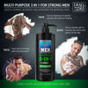 Picture of Dead Sea Collection Mens Body Wash 3 in 1 - Peppermint Body Wash for Men - Mens Shampoo - Mens Face Wash - Shampoo for Men - Pack of 2 Bottles (33,8 Fl. Oz. Each)