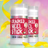 Picture of Onyx Professional Cracked Heel Repair Balm Stick (2 Pack) Dry Cracked Feet Treatment, Moisturizing Heel Balm Rolls On So No Mess Like Foot Cream or Foot Lotion, Rescues Cracked Feet for Skin So Soft