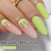 Picture of Double Rhythm Translucent Gel Polish Sheer Neutral Natural Light Milky Same Color Same Bottle 15ML Jelly UV Nail Polish Nail Art DIY at Home (Pale Green-A1410)