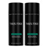 Picture of THICK FIBER Hair Building Fibers for Bald Spots & Thinning Hair (LIGHT BROWN, Pack of 2) - 25g Bottle - Conceals Hair Loss in Seconds - Hair Fibers for Men & Women