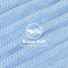 Picture of HOMEXCEL 5 Pack Microfiber Hair Towels - 40 x 20 inches Super Soft, Fast Drying Turbans for Long, Thick, Curly Hair - Anti Frizz Wrap with Elastic Strap