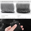 Picture of WENNALIFE Seamless Clip In Hair Extensions Human Hair, 24 Inch 160g 7pcs Jet Black Hair Extensions Clip in Human Hair Invisible PU Skin Weft Natural Remy Human Hair Extensions