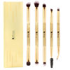 Picture of DUcare Eyeshadow Brushes Set Duo End Eye Makeup Brushes Professional Eyeshadow Brush set 5Pcs Travel Concealer Eyebrow Eyelash Eye Liners Blending