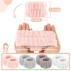 Picture of Crosize 8 Pcs Microfiber Spa Wrist Bands for Women's Washing Face, Absorbent Face Washing Wristbands, Yoga Practitioners, Fast Drying, Set of 4 Colors