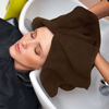 Picture of Utopia Towels - Salon Towel, Pack of 12 (Not Bleach Proof, 16 x 27 Inches) Highly Absorbent Cotton Towels for Hand, Gym, Beauty, Hair, Spa, and Home Hair Care, Dark Brown