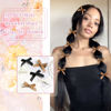 Picture of SAWINDA 30PCS Mini Hair Bows Beige Black Brown Small Bows for Hair Silky Satin Bows for Women Cute Hair Ribbon Bowknot Barrettes Sweet Alligator Hair Bow Clips Accessories for Teens and Girls