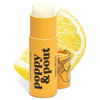 Picture of Poppy & Pout Lemon Bloom Jumbo Lip Balm | All Natural Lip Balms & Moisturizers | Hydrates with Beeswax, Vitamin E, Organic Coconut Oil | Cruelty-Free | Lip Balm in Recyclable Cardboard Tube