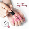 Picture of JODSONE 10ML Gel Nail Polish Nude Pink Gel Polish Manicure Pink Nail Gel Polish LED UV Gel Soak Off Curing for Home Salon Nail Art DIY