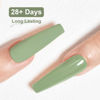 Picture of JODSONE 10ml Gel Nail Polish Pale Green Gel Polish Light Green Nail Polish Gel Green High Gloss Soak Off U V Gel Nail Manicure Salon DIY at Home