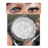 Picture of FeiCuiYun Single Glitter Eyeshadow, Shimmer Eyeshadow Palette, Korean Eye Glitter Makeup, Ultra-Blendable, Sparkle Silver Eye Shadow, Single Shade Metallic Pigmented (Sparkle white)