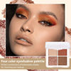 Picture of Eyeshadow Quads, Blendable Matte, Metallic and Shimmer Finishes, Velvety Pigmented Creamy Formula, Four Way Quad Eye Shadow Palette, Talc, Paraben & Cruelty Free