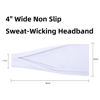 Picture of Trendy Floral Headbands for Women - Non-Slip Stretchy Sweat Bands for Yoga, Workout, and Everyday Fashion Hair Accessories