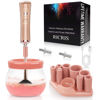 Picture of RICRIS Electric Makeup Brush Cleaner Machine - Ultra Fast USB Make Up Brush Washer and Dryer - Automatic Cosmetic Brush Cleanser Tool Clean and Dry in Seconds for Beauty Women, Girls