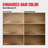Picture of Revlon ColorSilk Tone + Gloss + Care Demi Permanent Hair Color, Hair Dye with Leave in Scalp and Hair Serum, 2x Shinier, 4x Stronger, 7 Dark Blonde, 4.5 fl. oz