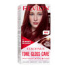 Picture of Revlon ColorSilk Tone + Gloss + Care Demi Permanent Hair Color, Hair Dye with Leave in Scalp and Hair Serum, 2x Shinier, 4x Stronger, 5RR Medium Red, 4.5 fl. oz