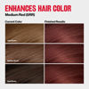 Picture of Revlon ColorSilk Tone + Gloss + Care Demi Permanent Hair Color, Hair Dye with Leave in Scalp and Hair Serum, 2x Shinier, 4x Stronger, 5RR Medium Red, 4.5 fl. oz