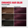 Picture of Revlon ColorSilk Tone + Gloss + Care Demi Permanent Hair Color, Hair Dye with Leave in Scalp and Hair Serum, 2x Shinier, 4x Stronger, 4RV Burgundy, 4.5 fl. oz
