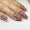 Picture of DND DC Gel Polish Set, Brown Collection, UV/LED Gel Polish and Air Dry Nail Lacquer, Matching Chip-Free Polish Duo, 040 Sandy Brown, 0.5 Fl Oz