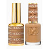 Picture of DND DC Gel Polish Set, Brown Collection, UV/LED Gel Polish and Air Dry Nail Lacquer, Matching Chip-Free Polish Duo, 316 S’mores, 0.5 Fl Oz