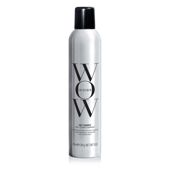 Picture of COLOR WOW Cult Favorite Firm + Flexible Hairspray - Lightweight spray with all day hold | Humidity resistance | Heat + UV protection | non stiff, non sticky | Brushable | Non yellowing