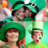 Picture of 74 Sheets St. Patrick's Day Tattoos Stickers, Include St. Patrick Day Stickers, Shamrock Tattoos and Green Temporary Tattoos, Lucky Clover Temporary Tattoos for Party Favors Accessories or Irish Party