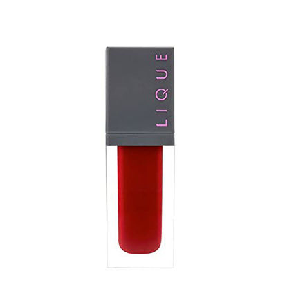 Picture of LIQUE Cosmetics Matte Liquid Lipstick, Long-Lasting, Smudge-Proof, & Rich Highly-Pigmented Formula with Doe Foot Applicator for Precise Application, Crush, 0.11 Fl Oz.