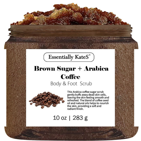 Picture of Brown Sugar + Arabica Coffee Body & Foot Scrub 10 oz