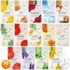 Picture of KONEUK 70 Pack Sheet Face Masks Skincare, Hydrating Face Masks Suitable for All Skin Types, Bulk Facial Mask Gifts Set for Women Skin Care, Home Skincare Spa for Sensitive Skin