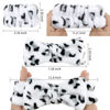 Picture of WHAVEL 6PCS Spa Headband and Wristband Set, Face Wash Headband Makeup Skincare Headband Wrist Bands for Washing Face