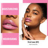 Picture of Oulac Warm Pink Shine Lipstick - Moisturizing Lip Stick Glossy Tinted Lip Balm, Sheer Shine Juicy Finish, Lightweight and Hydrating Formula for Dry Lip Care, Vegan 2.2g/0.07oz (07)