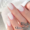 Picture of Double Rhythm Translucent Gel Polish Sheer Neutral Natural Light Milky Same Color Same Bottle 15ML Jelly Nail Polish Nail Art DIY at Home (Milky White-A1367)