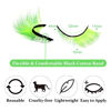 Picture of outopen 7 Pairs False Lashes with Color Angel Colored Lashes Fluffy Wispy Winged Eyelashes Halloween Cosplay Makeup Colorful Eye Lash Like Extensions