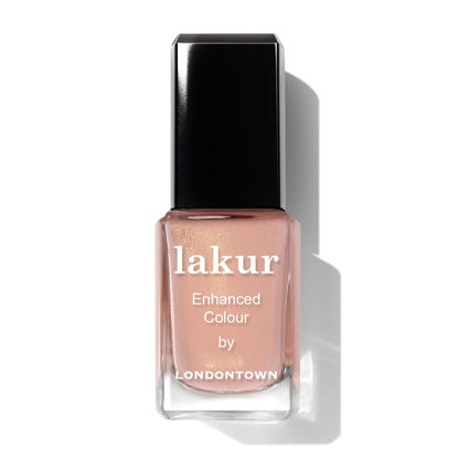 Picture of LONDONTOWN Sunset Rose Gold Shimmery Nail Polish, Amber Lights lakur, Vegan Chip-Resistant Long-Lasting Nail Lacquer, 40 fl oz
