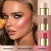 Picture of FALOCUTUS 3 Pcs LIGHT-MEDIUM Contour Stick Set,Cream Blush & Highlighter Bronzer Pen,Long Lasting & Smooth Natural Face Contouring Illuminator,Professional Makeup Kit for All Skin