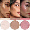 Picture of FALOCUTUS 3 Pcs LIGHT-MEDIUM Contour Stick Set,Cream Blush & Highlighter Bronzer Pen,Long Lasting & Smooth Natural Face Contouring Illuminator,Professional Makeup Kit for All Skin