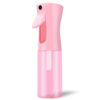 Picture of LERPOLOR Empty Spray bottles, Continuous Spray Bottle for Hair, Spray Water Bottle Fine Mist Refillable, Skin Care, Showering Pets, Plants, travel, Ironing and Cleaning 6.8 Ounce (1 Pack, Pink)
