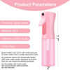 Picture of LERPOLOR Empty Spray bottles, Continuous Spray Bottle for Hair, Spray Water Bottle Fine Mist Refillable, Skin Care, Showering Pets, Plants, travel, Ironing and Cleaning 6.8 Ounce (1 Pack, Pink)