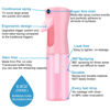 Picture of LERPOLOR Empty Spray bottles, Continuous Spray Bottle for Hair, Spray Water Bottle Fine Mist Refillable, Skin Care, Showering Pets, Plants, travel, Ironing and Cleaning 6.8 Ounce (1 Pack, Pink)