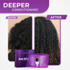 Picture of Hair Steamer for Deep Conditioning w/10-level Heats Up Quickly, Heating Cap for Deep Conditioner - Thermal Steam Cap For Black Hair, Great For Hair Treatment (Purple)