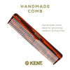 Picture of Kent 16T Fine Tooth Comb and Wide Tooth Comb for Hair, Kent Beard Comb and Mustache Comb for Hair Styling, Travel Comb Grooming for Men and Women