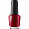 Picture of OPI Nail Lacquer Amore at the Grand Canal | Opaque Bright Red Crème Chip Resistant Nail Polish | Vegan, Fast Drying, Streak Free