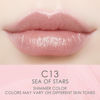 Picture of CATKIN Tinted Lip Balm Glitter Lip Stain Ultra Hydrating Lip Moistrurizer Chapstick with Vitamin E Nourishing For Cracked & Dry Lips 0.12 oz C13 Sea of stars - Champagne