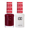 Picture of DND Gel Polish Set - 1 each of Red Gel Polish and Red Nail Polish, 429 Boston University Red, 0.5 Fl Oz